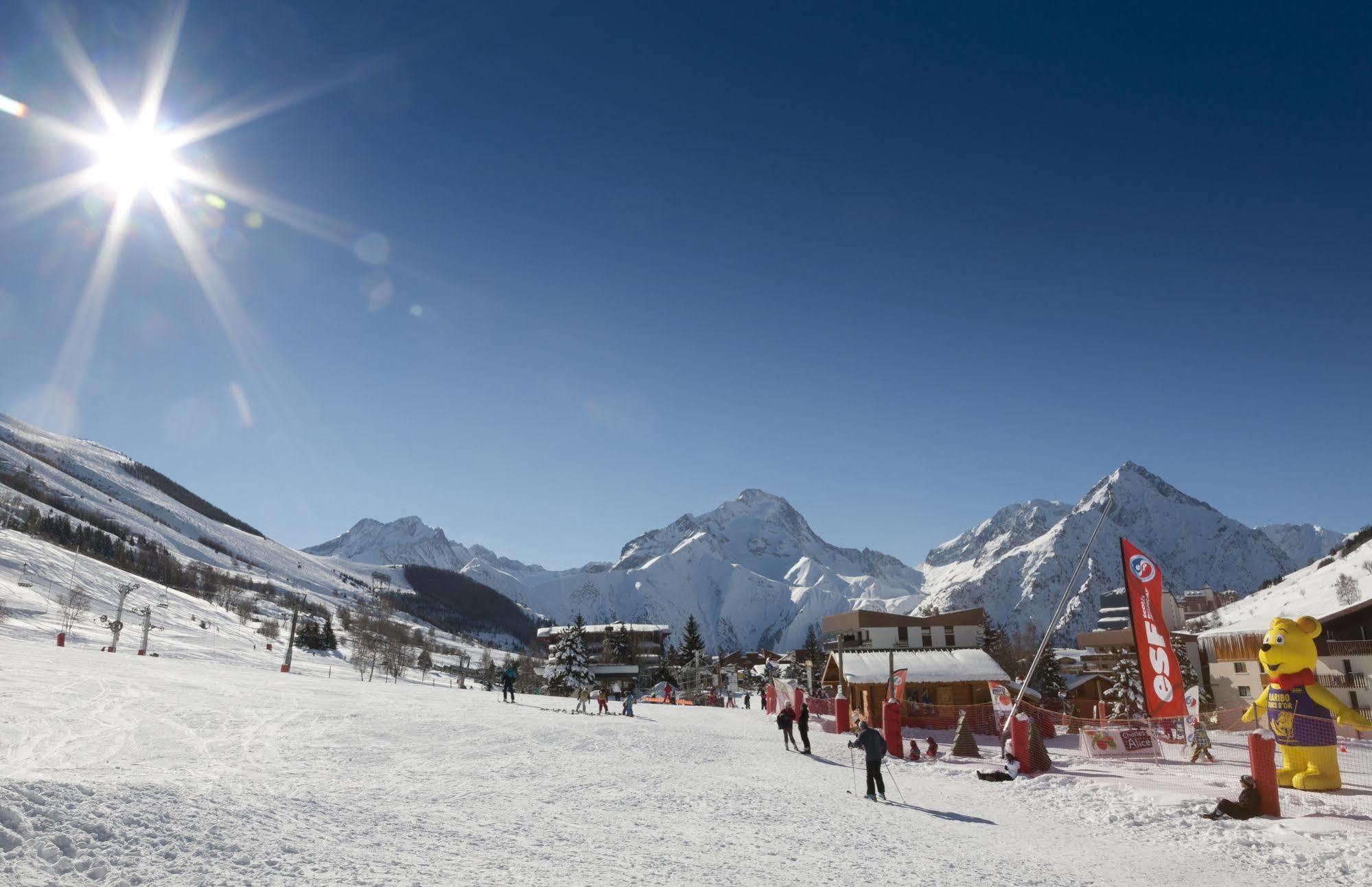 Hotel Club Mmv Le Panorama *** Les Deux Alpes Exteriér fotografie