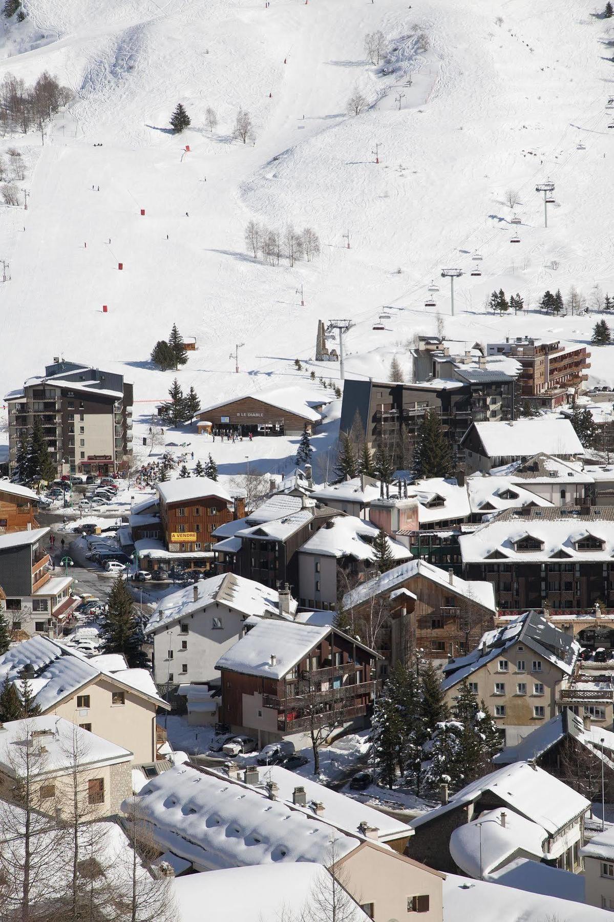 Hotel Club Mmv Le Panorama *** Les Deux Alpes Exteriér fotografie
